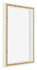 Lyon MDF Schattenfugenrahmen 4 5 Weiss Matt Ruckseite Schrag | Yourdecoration.de