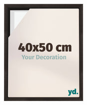 Lyon MDF Schattenfugenrahmen 40x50cm Eiche Dunkel Vorne Messe | Yourdecoration.de
