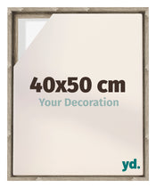 Lyon MDF Schattenfugenrahmen 40x50cm Sonoma Eiche Vorne Messe | Yourdecoration.de
