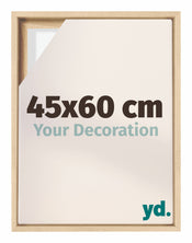 Lyon MDF Schattenfugenrahmen 45x60cm Buche Vorne Messe | Yourdecoration.de