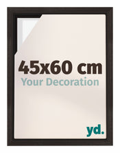 Lyon MDF Schattenfugenrahmen 45x60cm Eiche Dunkel Vorne Messe | Yourdecoration.de