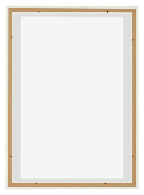 Lyon MDF Schattenfugenrahmen 5 7 Weiss Matt Ruckseite | Yourdecoration.de