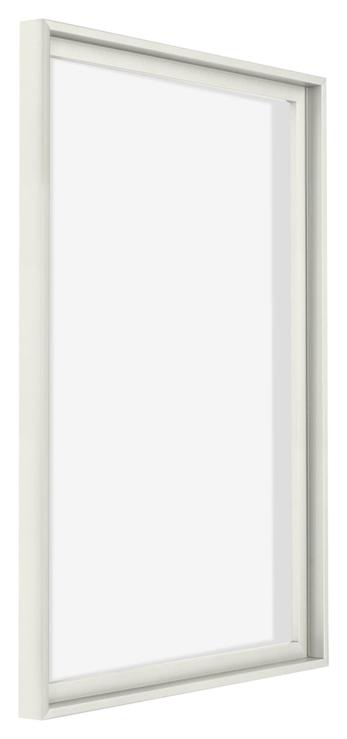 Lyon MDF Schattenfugenrahmen 5 7 Weiss Matt Vorne Schrag | Yourdecoration.de