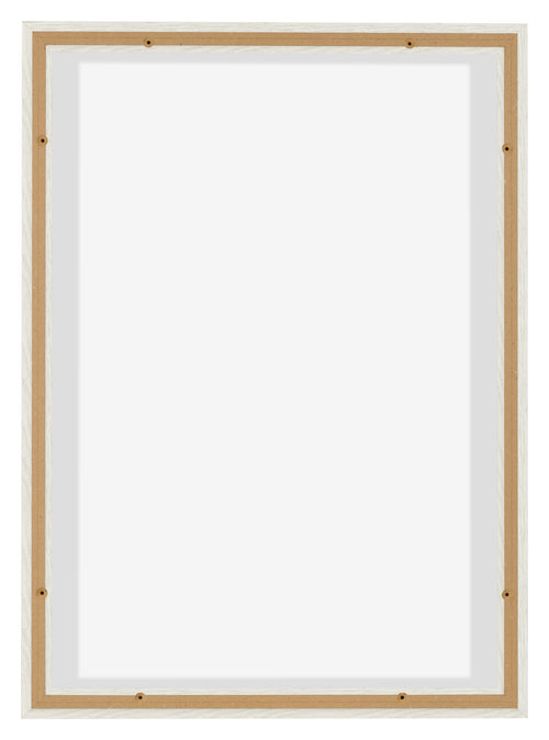 Lyon MDF Schattenfugenrahmen 5 7 White Wash Ruckseite | Yourdecoration.de
