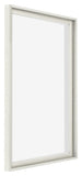 Lyon MDF Schattenfugenrahmen 5 7 White Wash Vorne Schrag | Yourdecoration.de