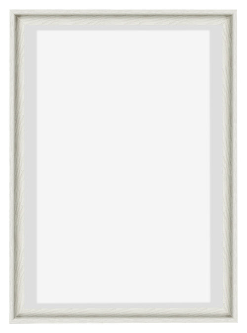 Lyon MDF Schattenfugenrahmen 5 7 White Wash Vorne | Yourdecoration.de