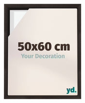 Lyon MDF Schattenfugenrahmen 50x60cm Eiche Dunkel Vorne Messe | Yourdecoration.de