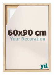 Lyon MDF Schattenfugenrahmen 60x90cm Buche Vorne Messe | Yourdecoration.de