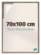Lyon MDF Schattenfugenrahmen 70x100cm Sonoma Eiche Vorne Messe | Yourdecoration.de