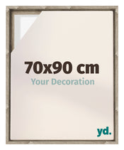 Lyon MDF Schattenfugenrahmen 70x90cm Sonoma Eiche Vorne Messe | Yourdecoration.de