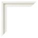 Lyon MDF Schattenfugenrahmen Weiss Matt Ecke | Yourdecoration.de