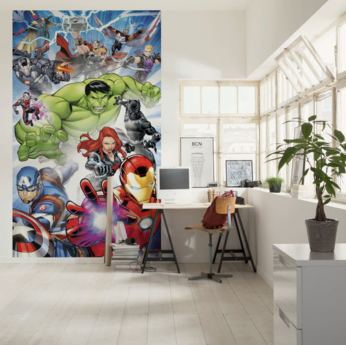 Marvel Avengers Protect Innere Fototapete DX3 180 | Yourdecoration.de