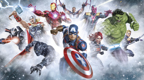 Marvel Avengers Strike Fototapete DX9 199 | Yourdecoration.de