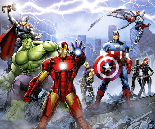 Marvel Avengers Ultimate Warriors Fototapete DX6 183 | Yourdecoration.de