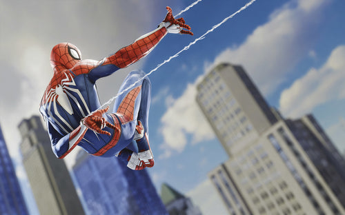 Marvel Spider Man Spider Shooting Fototapete DX8 240 | Yourdecoration.de