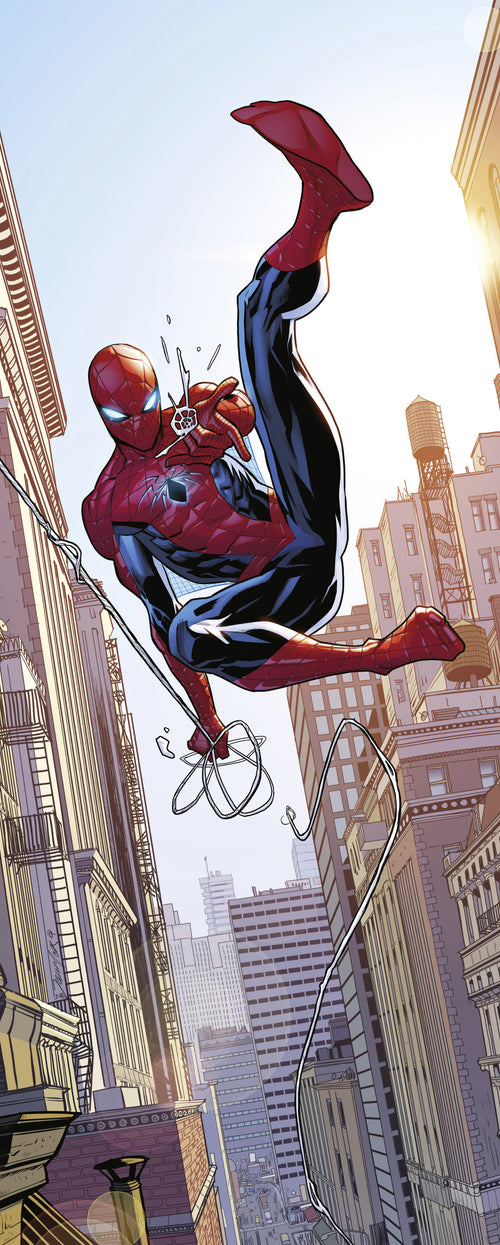 Marvel Spider Man Swinging Fototapete DX2 232 | Yourdecoration.de