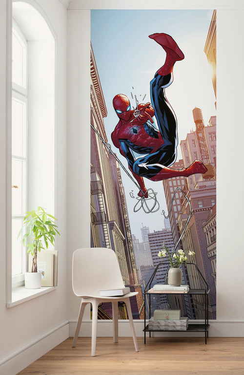Marvel Spider Man Swinging Innere Fototapete DX2 232 | Yourdecoration.de