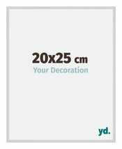 Miami Aluminium Bilderrahmen 20x25cm Silber Matt Vorne Messe | Yourdecoration.de