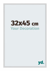 Miami Aluminium Bilderrahmen 32x45cm Silber Matt Vorne Messe | Yourdecoration.de