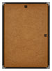 Miami Aluminium Bilderrahmen 42x59 4cm A2 Schwarz Hochglanz Ruckseite | Yourdecoration.de