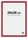 Mura MDF Bilderrahmen 20x28cm Rot Vorne Messe | Yourdecoration.de