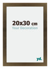 Mura MDF Bilderrahmen 20x30cm Bronze Dekor Vorne Messe | Yourdecoration.de