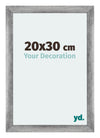 Mura MDF Bilderrahmen 20x30cm Grau Gewischt Vorne Messe | Yourdecoration.de