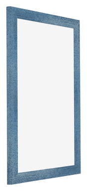 Mura MDF Bilderrahmen 20x30cm Hell Blau Geveegd Vorne Schrag | Yourdecoration.de