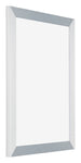 Mura MDF Bilderrahmen 24x32cm Aluminium Gebürstet Vorne Schrag | Yourdecoration.de