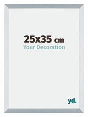 Mura MDF Bilderrahmen 25x35cm Aluminium Geburstet Vorne Messe | Yourdecoration.de
