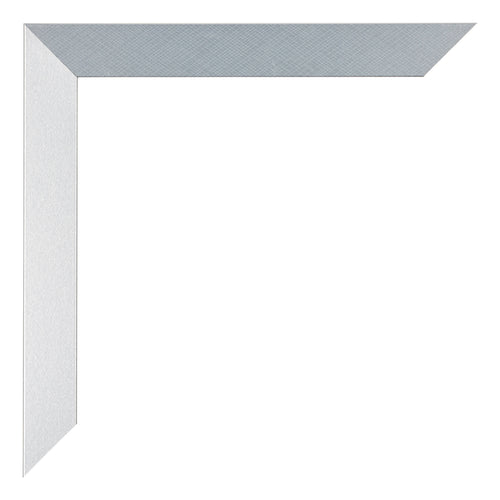 Mura MDF Bilderrahmen 25x75cm Aluminium Gebürstet Detail Ecke | Yourdecoration.de