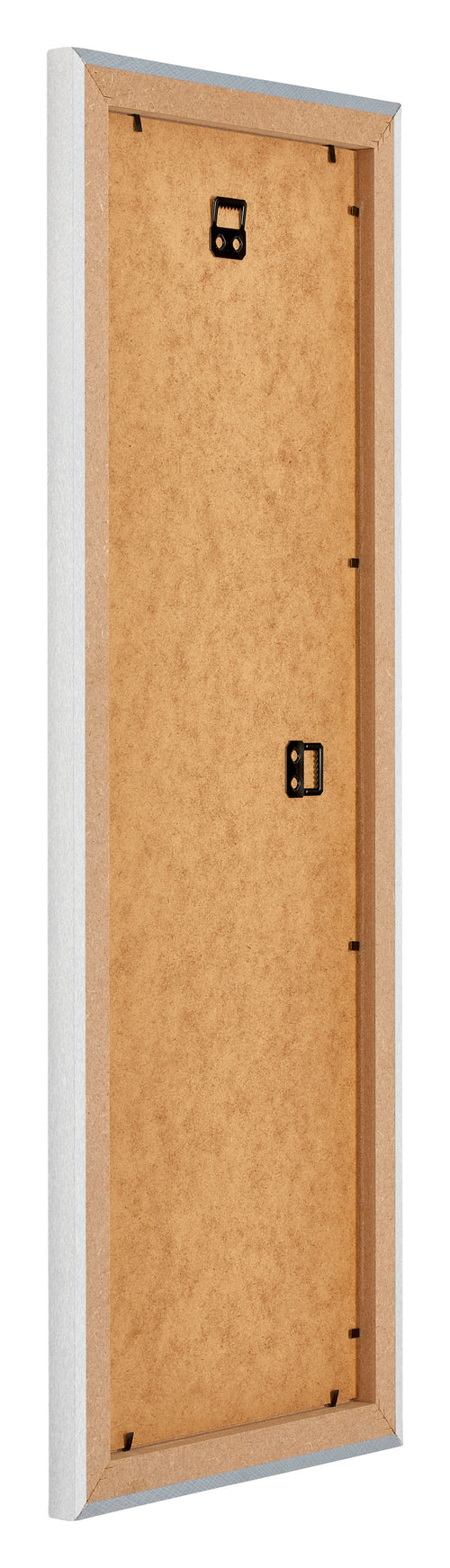 Mura MDF Bilderrahmen 25x75cm Aluminium Gebürstet Ruckseite Schrag | Yourdecoration.de