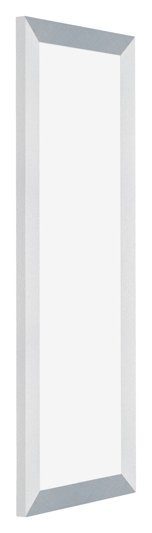 Mura MDF Bilderrahmen 25x75cm Aluminium Gebürstet Vorne Schrag | Yourdecoration.de