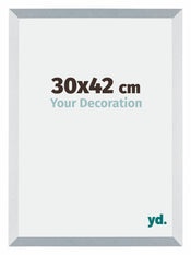 Mura MDF Bilderrahmen 30x42cm Aluminium Geburstet Vorne Messe | Yourdecoration.de