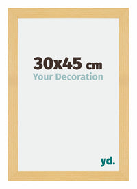 Mura MDF Bilderrahmen 30x45cm Buche Dekor Vorne Messe | Yourdecoration.de
