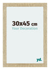 Mura MDF Bilderrahmen 30x45cm Sonoma Eiche Vorne Messe | Yourdecoration.de
