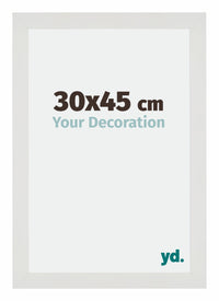 Mura MDF Bilderrahmen 30x45cm Weiss Matt Vorne Messe | Yourdecoration.de