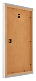 Mura MDF Bilderrahmen 32x45cm Aluminium Gebürstet Ruckseite Schrag | Yourdecoration.de