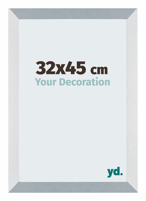 Mura MDF Bilderrahmen 32x45cm Aluminium Gebürstet Vorne Messe | Yourdecoration.de