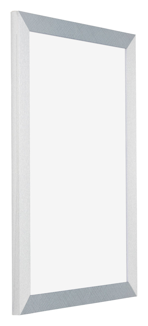 Mura MDF Bilderrahmen 32x45cm Aluminium Gebürstet Vorne Schrag | Yourdecoration.de