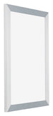 Mura MDF Bilderrahmen 32x45cm Aluminium Gebürstet Vorne Schrag | Yourdecoration.de