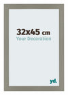 Mura MDF Bilderrahmen 32x45cm Anthrazit Vorne Messe | Yourdecoration.de