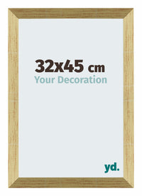 Mura MDF Bilderrahmen 32x45cm Goldglanz Vorne Messe | Yourdecoration.de