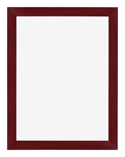 Mura MDF Bilderrahmen 36x48cm Weinrot Gewischt Vorne | Yourdecoration.de