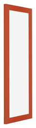Mura MDF Bilderrahmen 37 5x98cm Orange Vorne Schrag | Yourdecoration.de