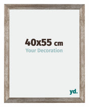 Mura MDF Bilderrahmen 40x55cm Metall Vintage Vorne Messe | Yourdecoration.de