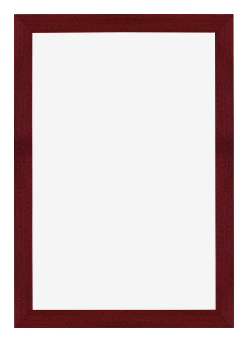 Mura MDF Bilderrahmen 40x60cm Weinrot Gewischt Vorne | Yourdecoration.de