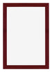 Mura MDF Bilderrahmen 40x60cm Weinrot Gewischt Vorne | Yourdecoration.de