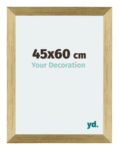 Mura MDF Bilderrahmen 45x60cm Gold Glanz Vorne Messe | Yourdecoration.de