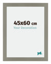 Mura MDF Bilderrahmen 45x60cm Grau Vorne Messe | Yourdecoration.de